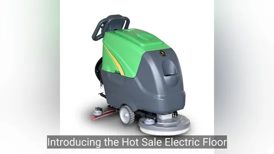 Hot Sale Electric Floor Scrubber Cleaning for Supermarket Airport Hotel Hand Push